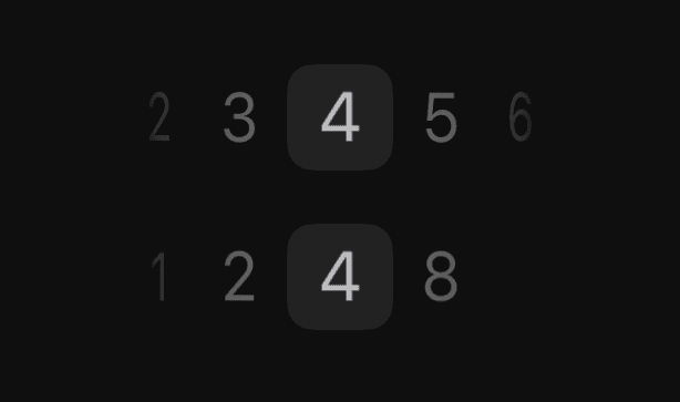 time signature screenshot, showing dark version